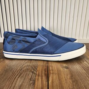 Sperry Striper II BIONIC Slip-On Shoes Mens Sz 11 Blue Recycled Plastic STS22294